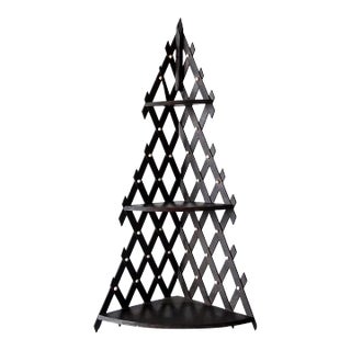 Antique Victorian Lattice Corner Shelf For Sale