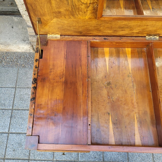 Louis XVI French Backgammon Tric Trac Game Table, 1800 For Sale - Image 18 of 18
