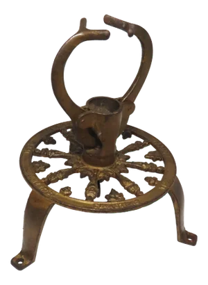 Patent 1891 American Victorian Cast Iron Christmas Tree Stand