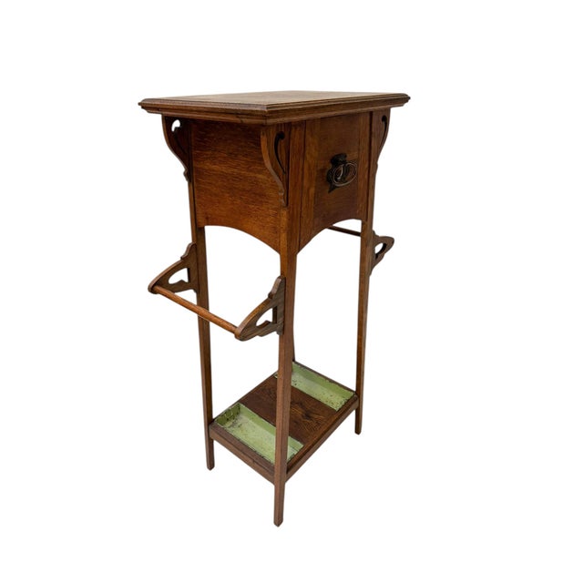 Large Art Nouveau Plant Stand, 1900s For Sale - Image 5 of 11