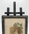 Victorian Circa 1850 Victorian Ebonized Tabletop Easel Frame With Faux-Inlay Painted Enamel For Sale - Image 3 of 9
