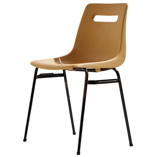 Stackable Plastic Chair by Grosfillex, 1960s For Sale