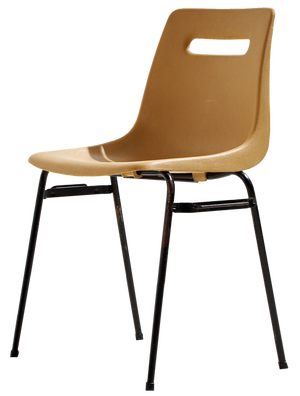 Stackable Plastic Chair by Grosfillex, 1960s