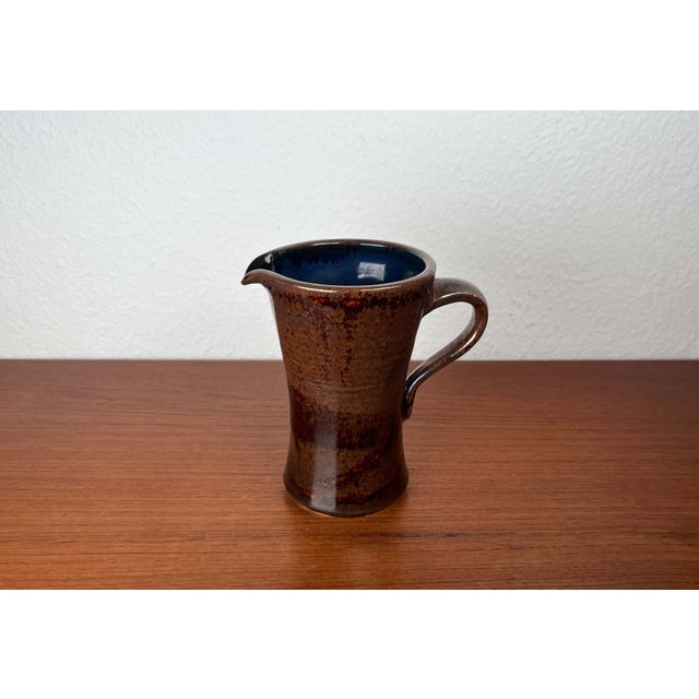 Mid-Century Modern German Studio Pottery Carafe Vase from Till Sudeck, 1960s For Sale - Image 16 of 16