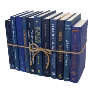 Decorative Books - Denim Book Bundle - 1 Foot of Blue Books
