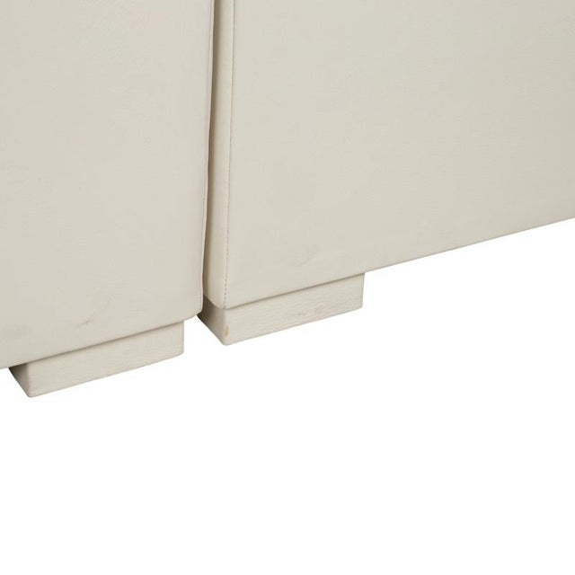 Animal Skin Leather Corner Sofa from Baxter For Sale - Image 7 of 17