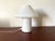 Glass White Mushroom Lamp from Hala, 1980s For Sale - Image 7 of 8