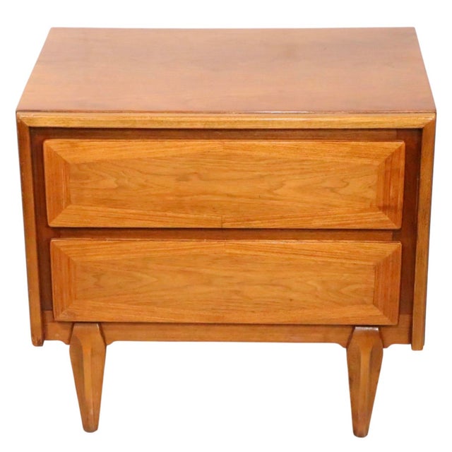 Mid 20th Century Mid 20th Century Night Stand Table by American of Martinsville For Sale - Image 5 of 12