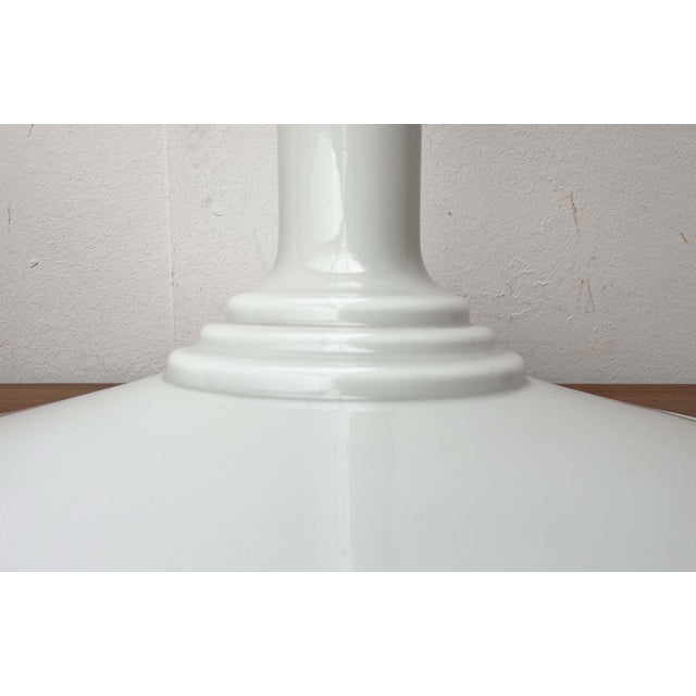 Large Vintage Danish Mythos Pendant Lamp by Sidse Werner for Royal Copenhagen Holmegaard, 1980s For Sale - Image 11 of 18