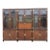 Vintage Campaign Modular Wall Unit Hutch by Baker Knapp Tubbs For Sale