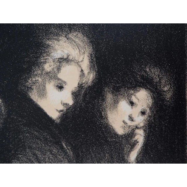 Théophile Alexandre Steinlen, In Front of the Shop (Paris), Original Lithograph, 1897 For Sale - Image 8 of 10