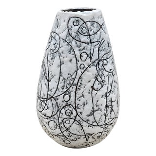 Ceramic Vase by Adele Bolz for Ruscha, 1960 For Sale