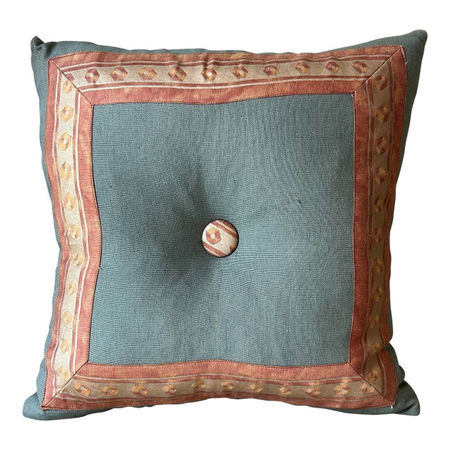 Fortuny Border Pillow For Sale