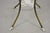 Early 20th Century Antique Victorian Brass 2 Tier Onyx Stone Top Plant Stand Pedestal Side Table For Sale - Image 5 of 10