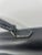 This fashionable handbag is fashioned from supple dark blue calfskin leather. The case has a robust leather top handle...