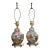 1940s Pair of Chinese Mille Fleurs Ginger Jar Lamps For Sale