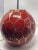 1970s Karl Springer Geodesic Ball Lamp — Burnt Red For Sale - Image 11 of 16