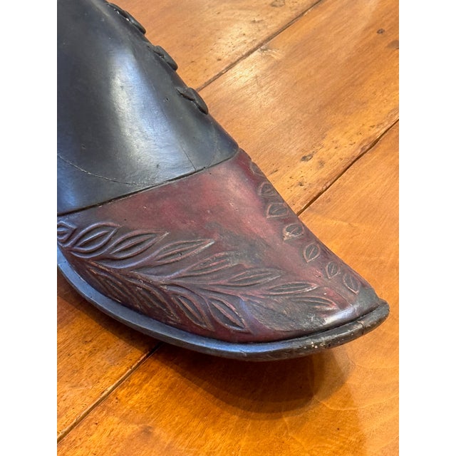 Late 19th Century Late 19th Century Carved Shoe For Sale - Image 5 of 7