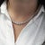2020s 5.5 Carat Diamond White Gold Graduated Riviera Cupcake Tennis Necklace For Sale - Image 5 of 9