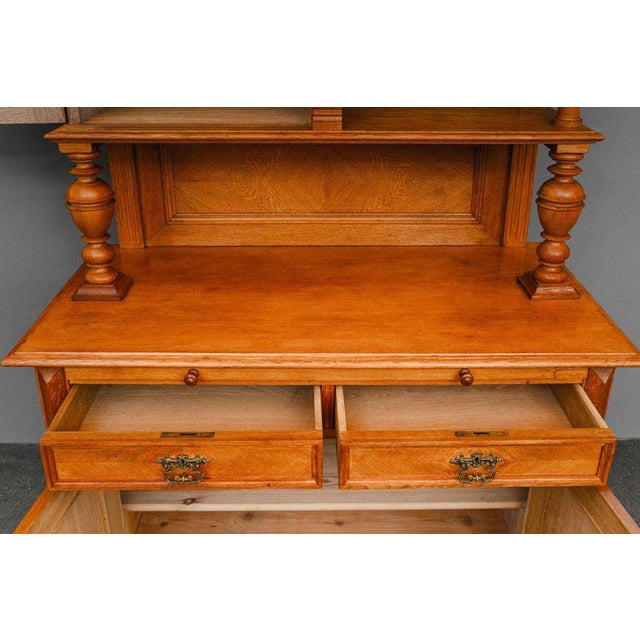 Gründerzeit Sideboard in Oak, 19th Century For Sale - Image 14 of 18