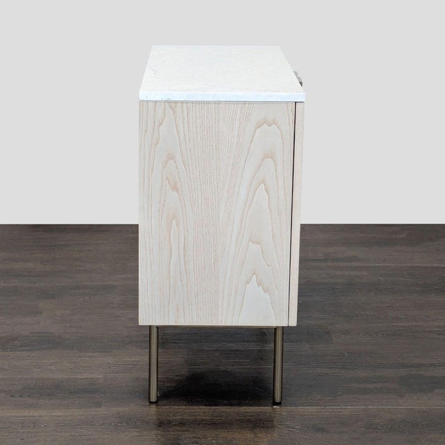2020s West Elm Delphine Cabinet For Sale - Image 5 of 9