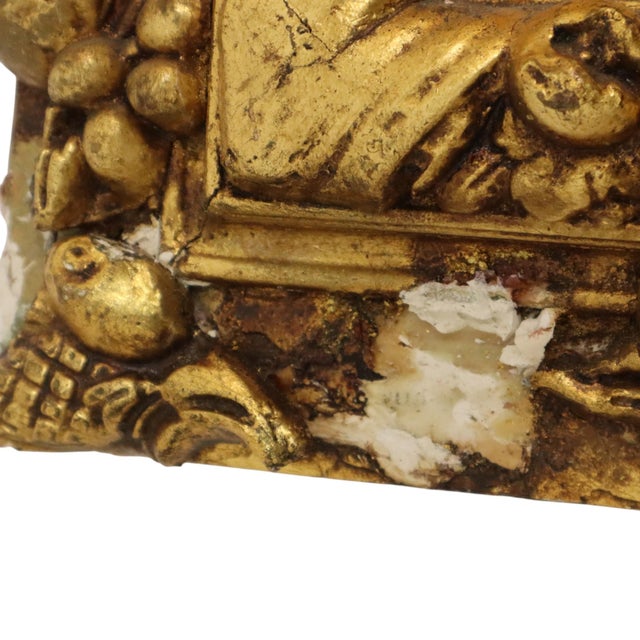 Antique French Gold Bevelled Mirror, 1890s For Sale - Image 13 of 18