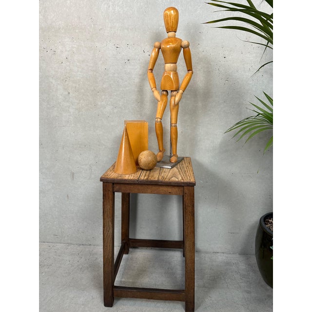 Vintage Space Figures and Anatomical Drawing Models, Set of 4 For Sale - Image 9 of 14