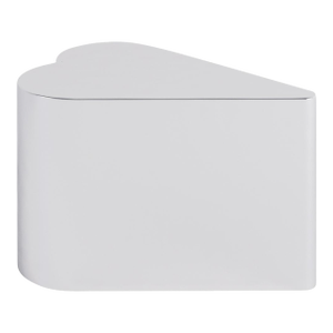 Heart - Collectible Mirrored Stainless Steel Side Table