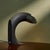 1970s Circular Black Steel and Aluminum Table Lamp from Fratelli Martini, Italy, 1975s For Sale - Image 5 of 10