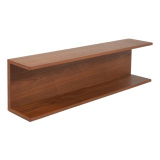 Danish Wall Shelf in Teak, 1970s For Sale