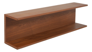 Danish Wall Shelf in Teak, 1970s