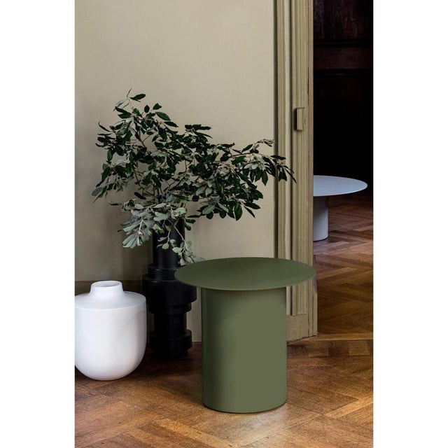 Gipsy 45 Low Basse Metal Table by Laurence Du Tilly For Sale - Image 16 of 18