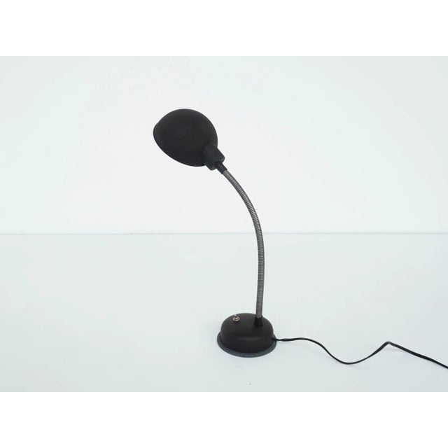 Black Desk Lamp with Articulated Arm, France, 1950s For Sale - Image 6 of 6