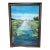 Original Canal Painting on Canvas, Florida Artist Dan Bennett For Sale