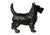 Large Antique Cast Iron Scottie Dog Doorstop.