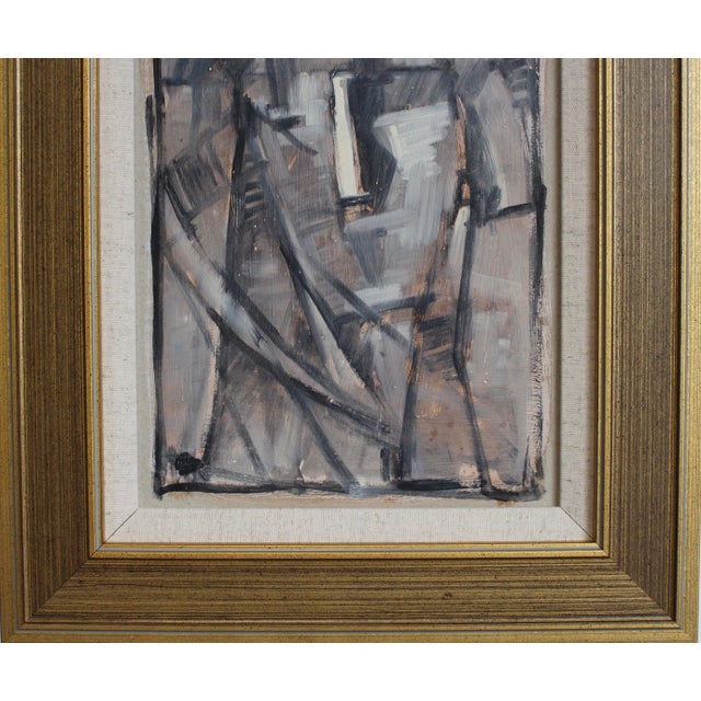 Florentine School Artist, Hidden Portraits XXIV, 1990s, Acrylic on Board, Framed For Sale - Image 9 of 11