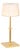 Poldina Classic Table Lamp, Matte Gold For Sale
