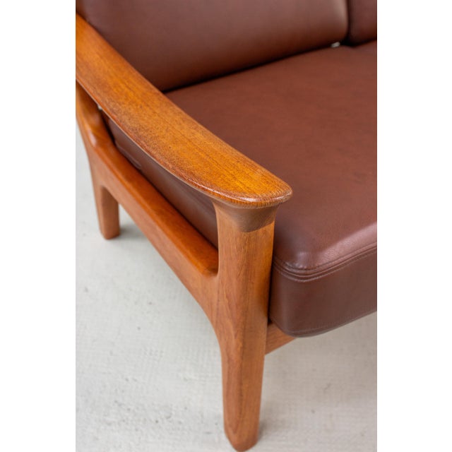 Vintage Danish Teak Sofa by Juul Kristensen, 1960s For Sale - Image 10 of 18