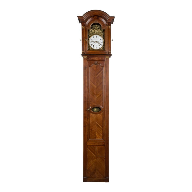 French Horloge De Parquet or Tall Case Clock For Sale