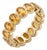 Dainty Stackable Citrine Eternity Band Ring | 18k Gold Plated Handmade Gemstone Ring Us 7 For Sale