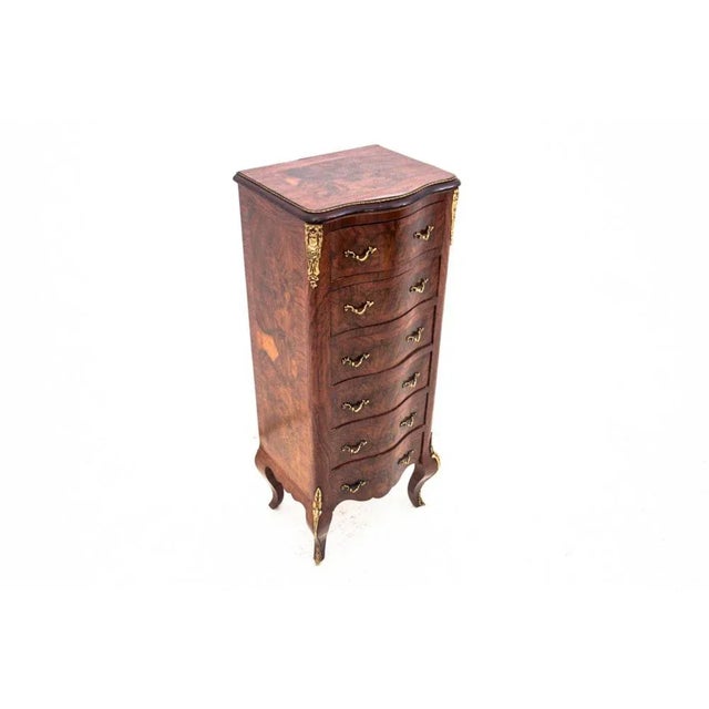 Walnut Chest of Drawers, France, 1880s For Sale - Image 9 of 11