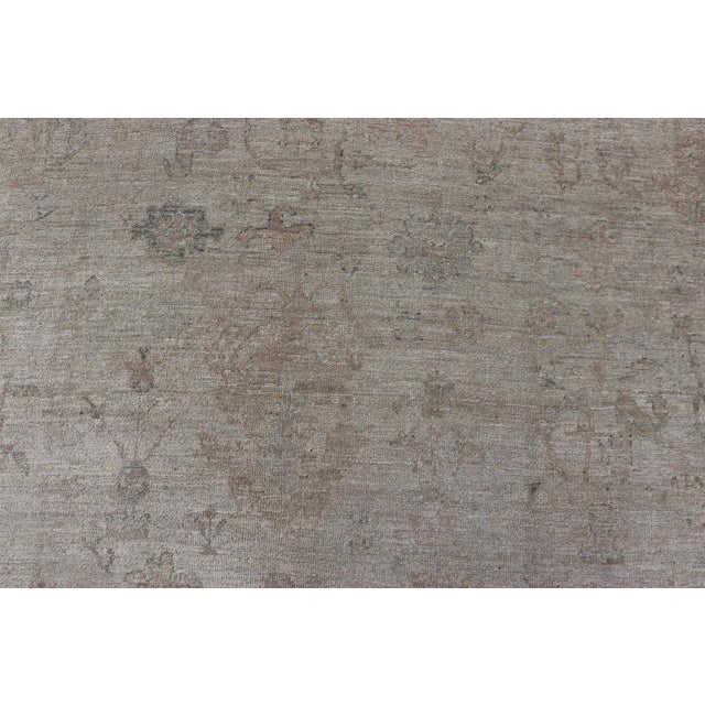 Large Angora Oushak Rug by Keivan Woven Arts 11'3" X14'5" For Sale - Image 14 of 14