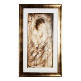 Janet Treby "Light Spirit" Hand Signed Limited Edition 21/150 Framed & Matted 1999 Serigraph Print For Sale