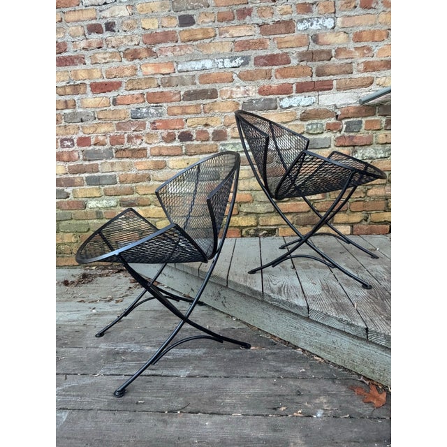 Tempestini Orange Slice Chairs, a Restored Pair For Sale - Image 9 of 9