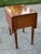 Wood American Antique Drop Leaf Side Table With Two Drawers For Sale - Image 7 of 11