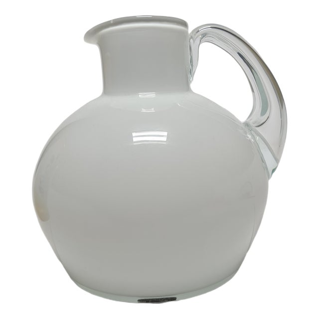 Postmodern Jug from Tarnowiec Glassworks, Poland, 1970s For Sale