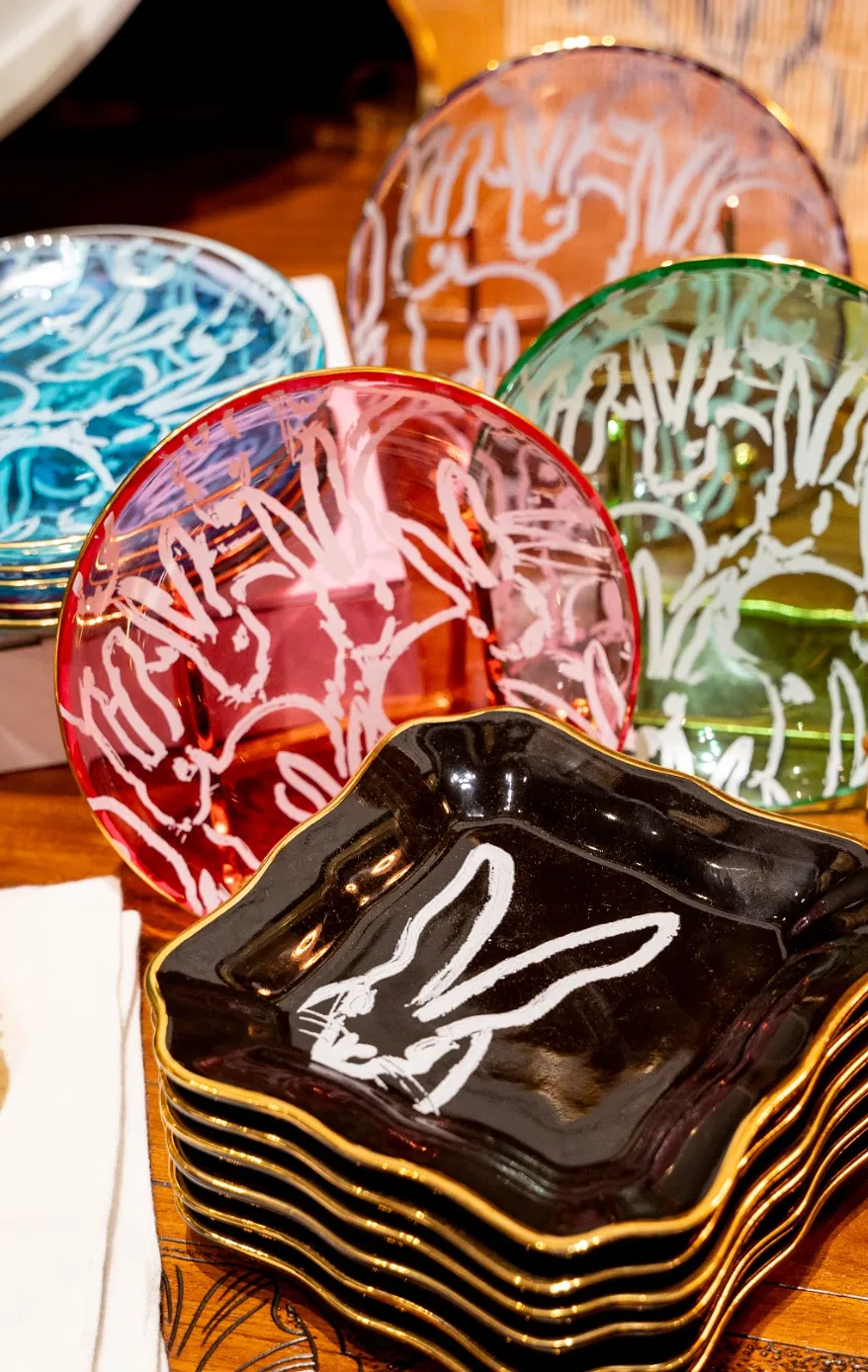 Hunt Slonem Lucky Charm Plates - Thumbnail 2
