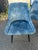 Metal 4 Sunpan Chardon Dining Chair Nono Petrol For Sale - Image 7 of 8