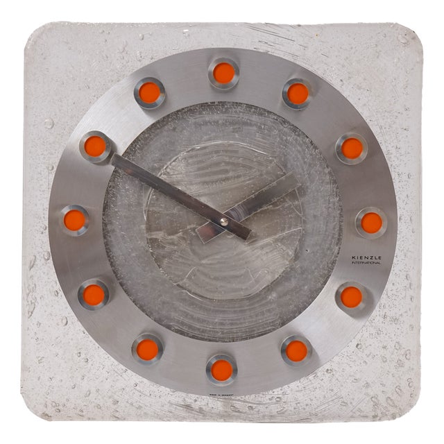 Space Age Wall Clock from Kienzle, 1970s For Sale