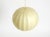 Mid-Century Modern Round Cocoon Pendant Lamp, 1960s For Sale - Image 3 of 15